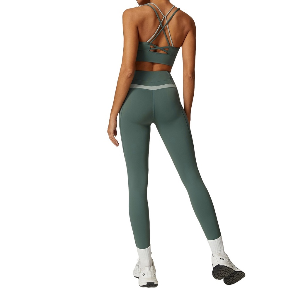 Green Women's Active Leggings